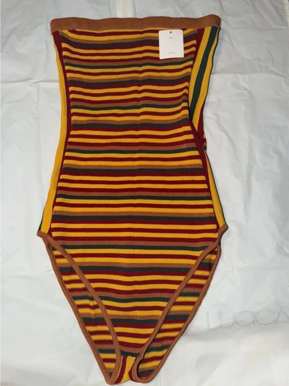 Out from under urban outfitters retro colors bodysuit - Picture 2 of 7